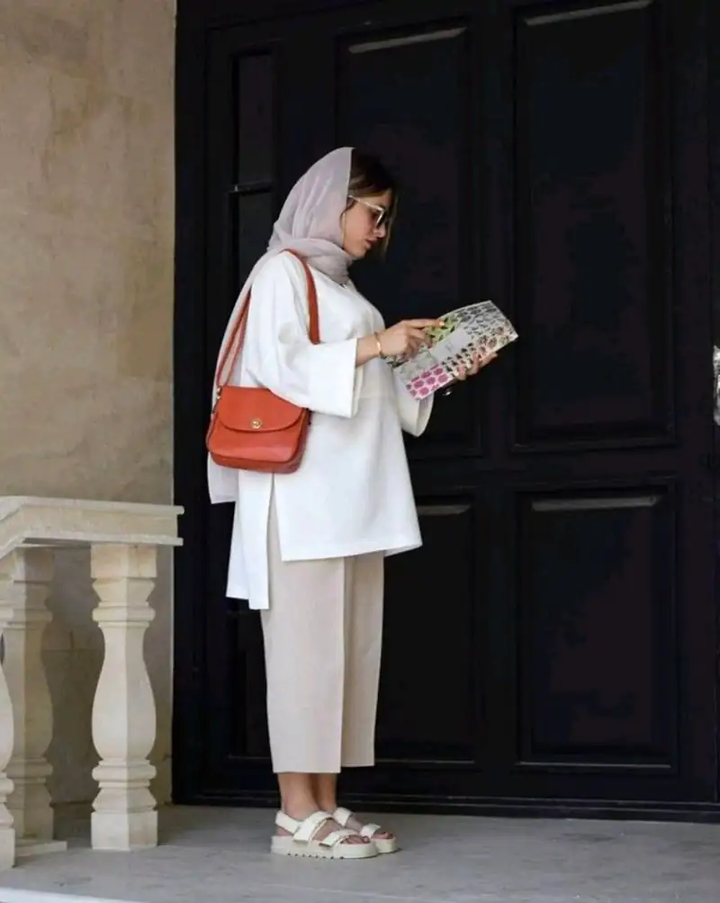 مدل مانتو راه راه زنانه
