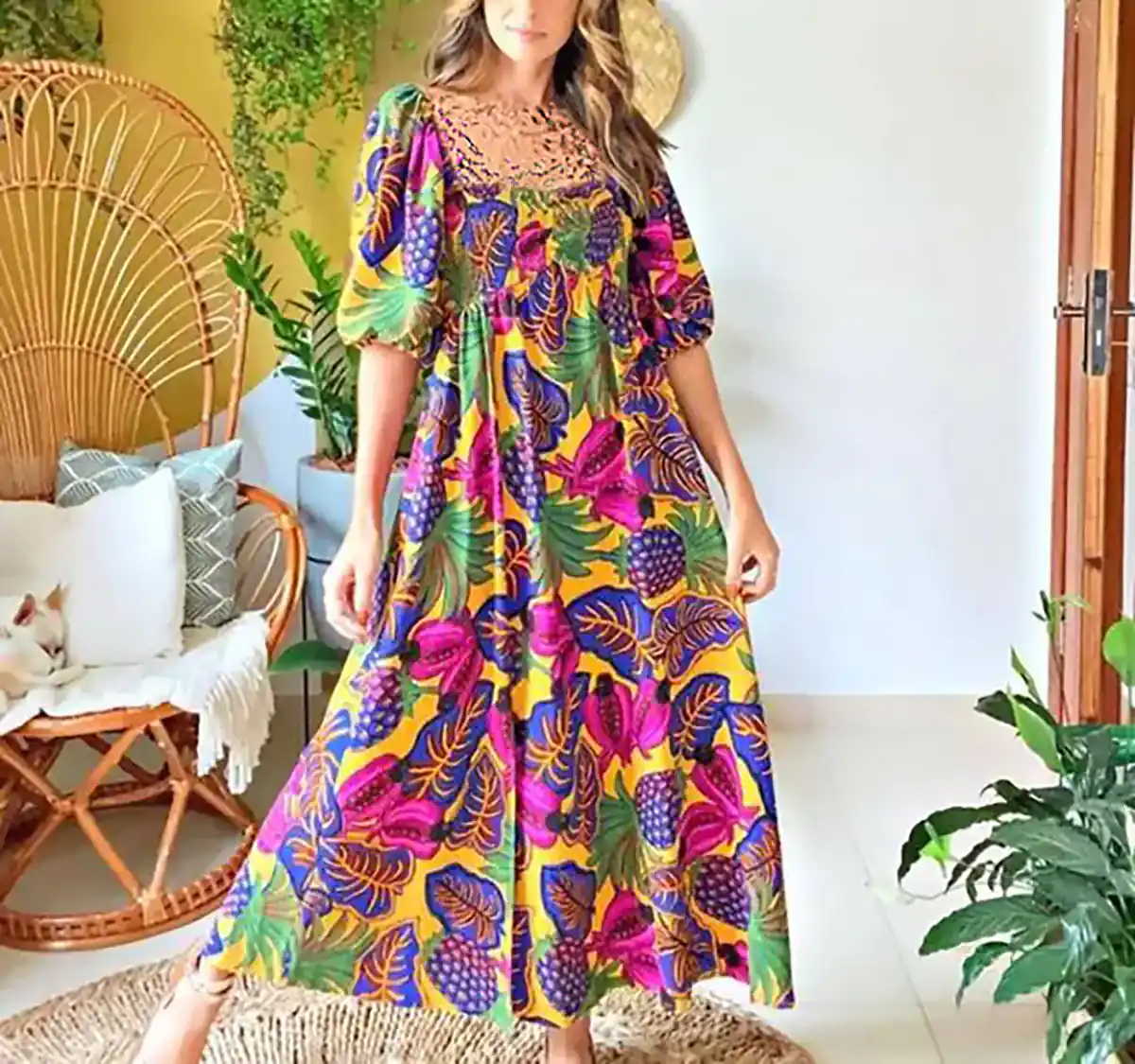 مدل ساحلی گلدار و شیک زنانه