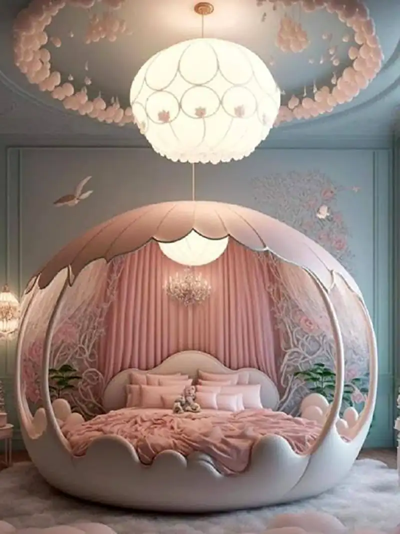 مدل تخت خواب فانتزی بچه گانه
