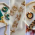 15 ست جواهرات مهره دوزی شده؛ ترکیبی از هنر دست و زیبایی در جواهرات