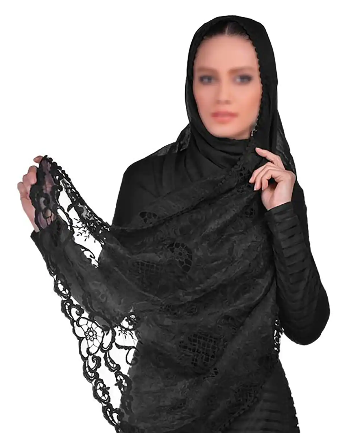 شال مشکی شیک