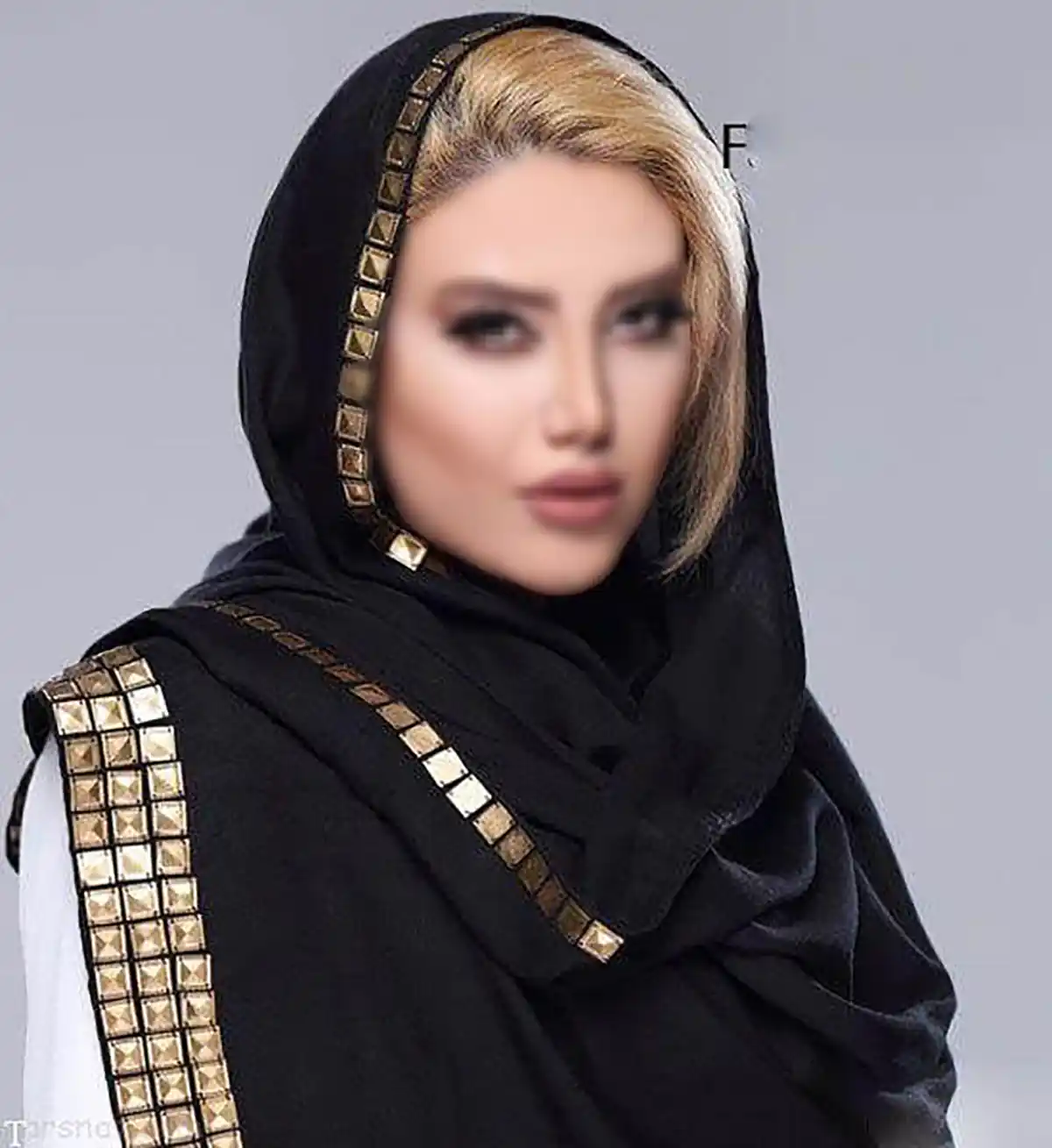 شال مشکی شیک