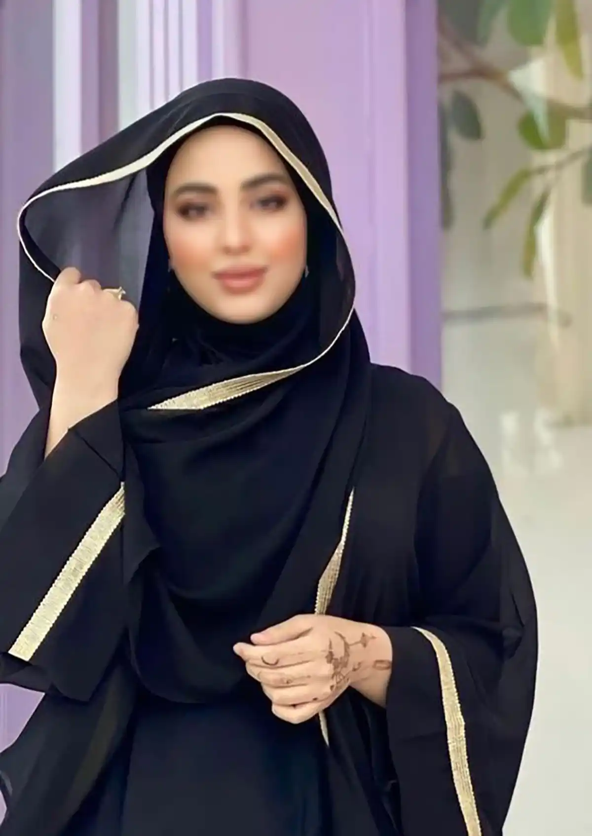 شال مشکی شیک