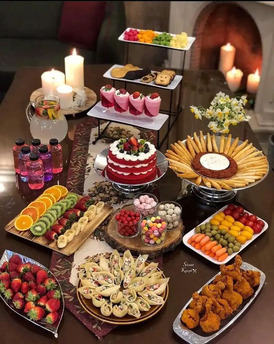 سینی فینگر فود برای تولد