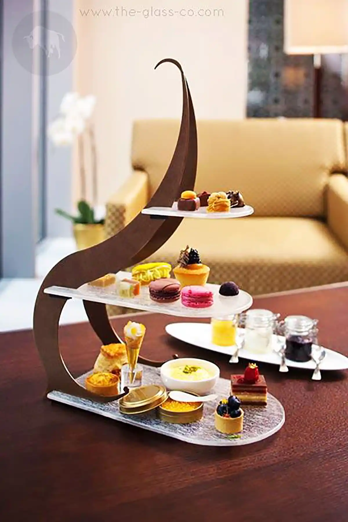 ظرف پذیرایی لاکچری طبقه ای