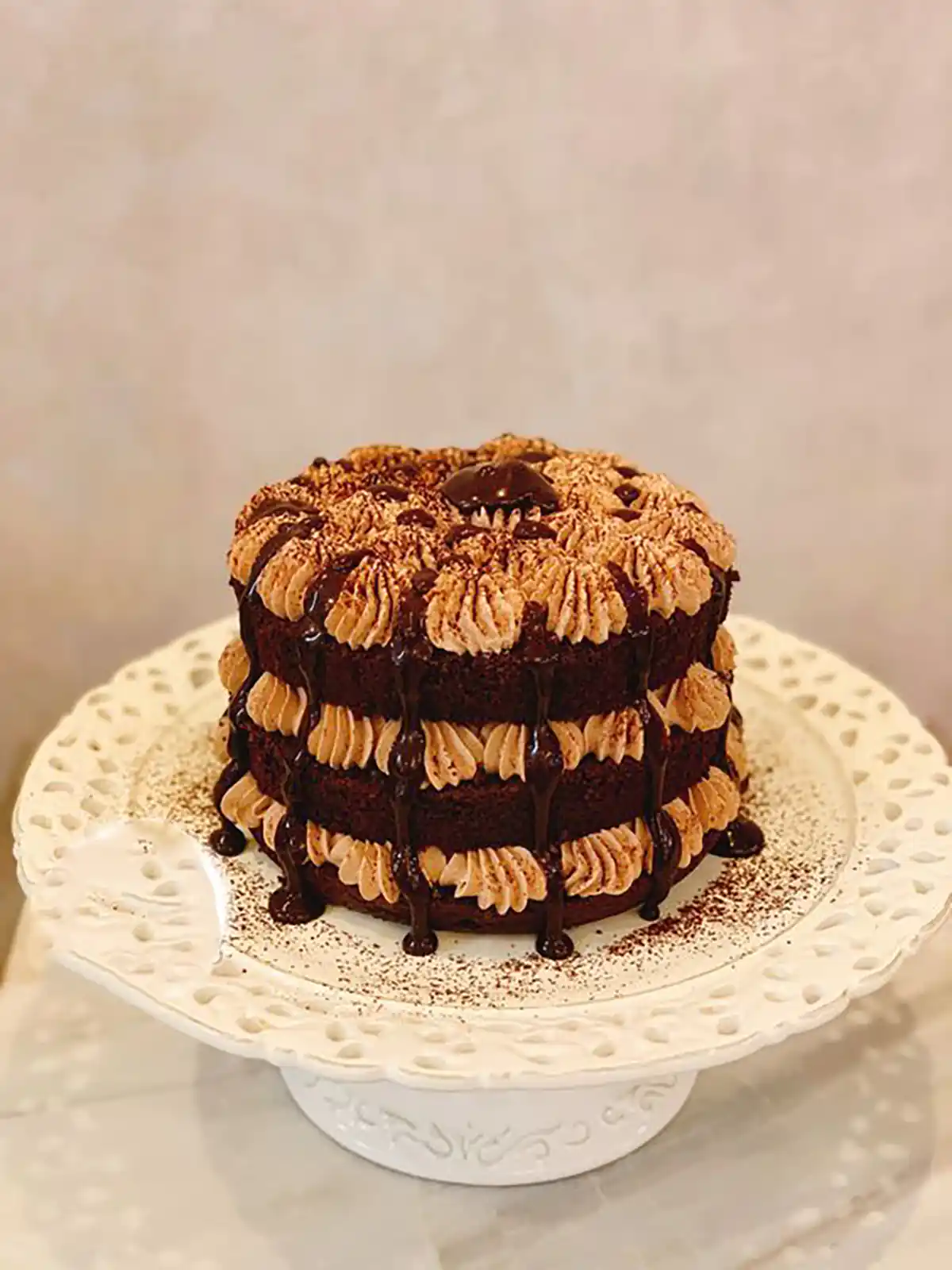 ایده تزیین کیک خانگی