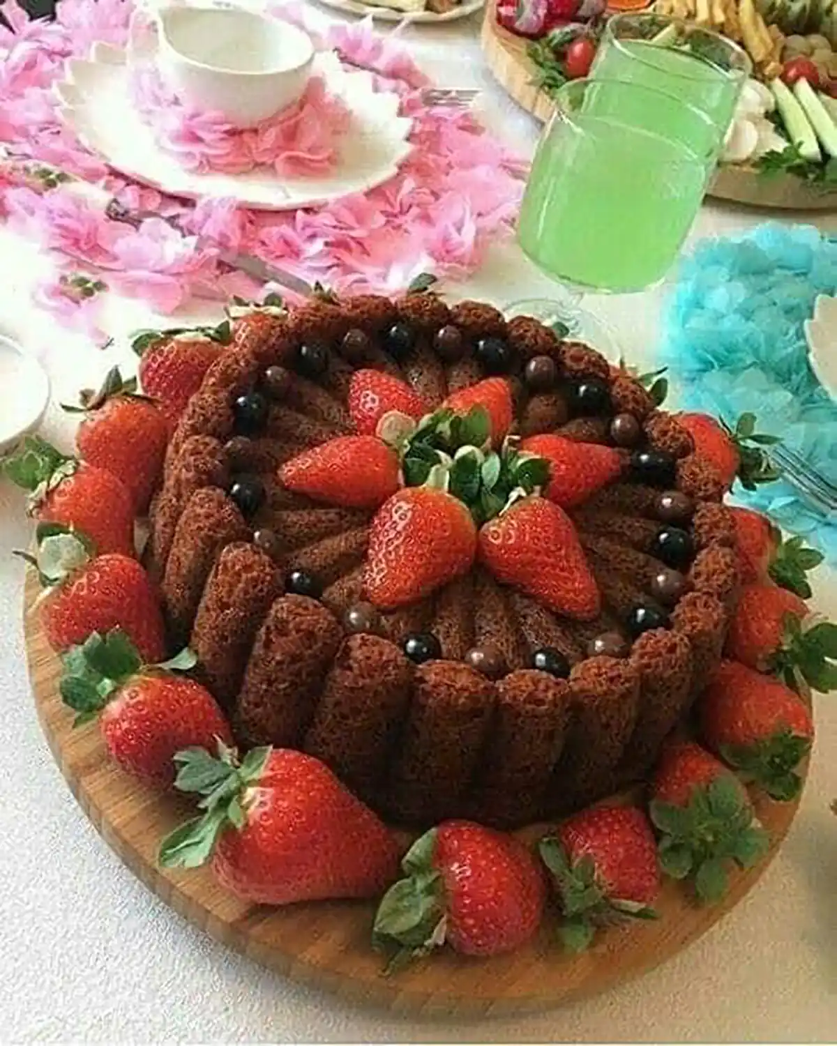 ایده تزیین کیک خانگی