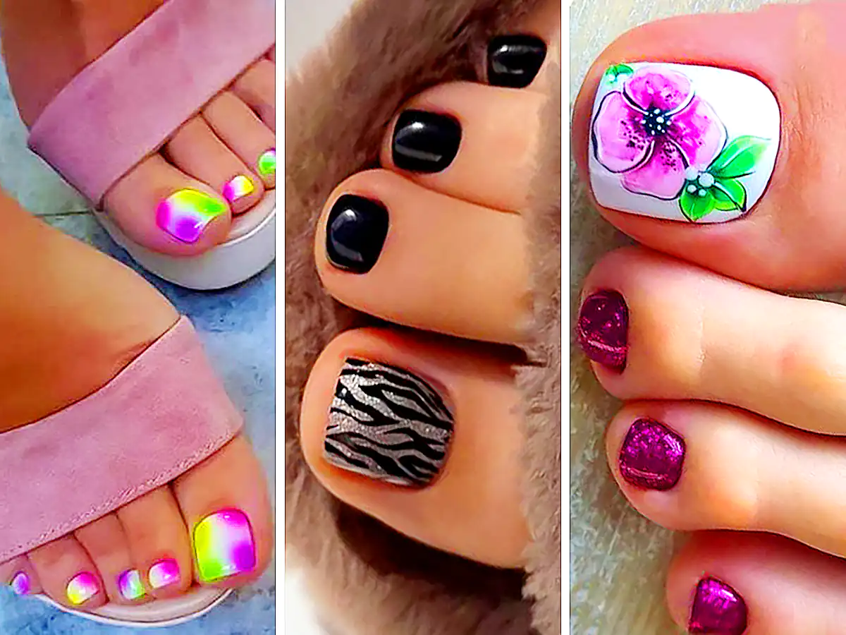 ایده ژلیش ناخن پا