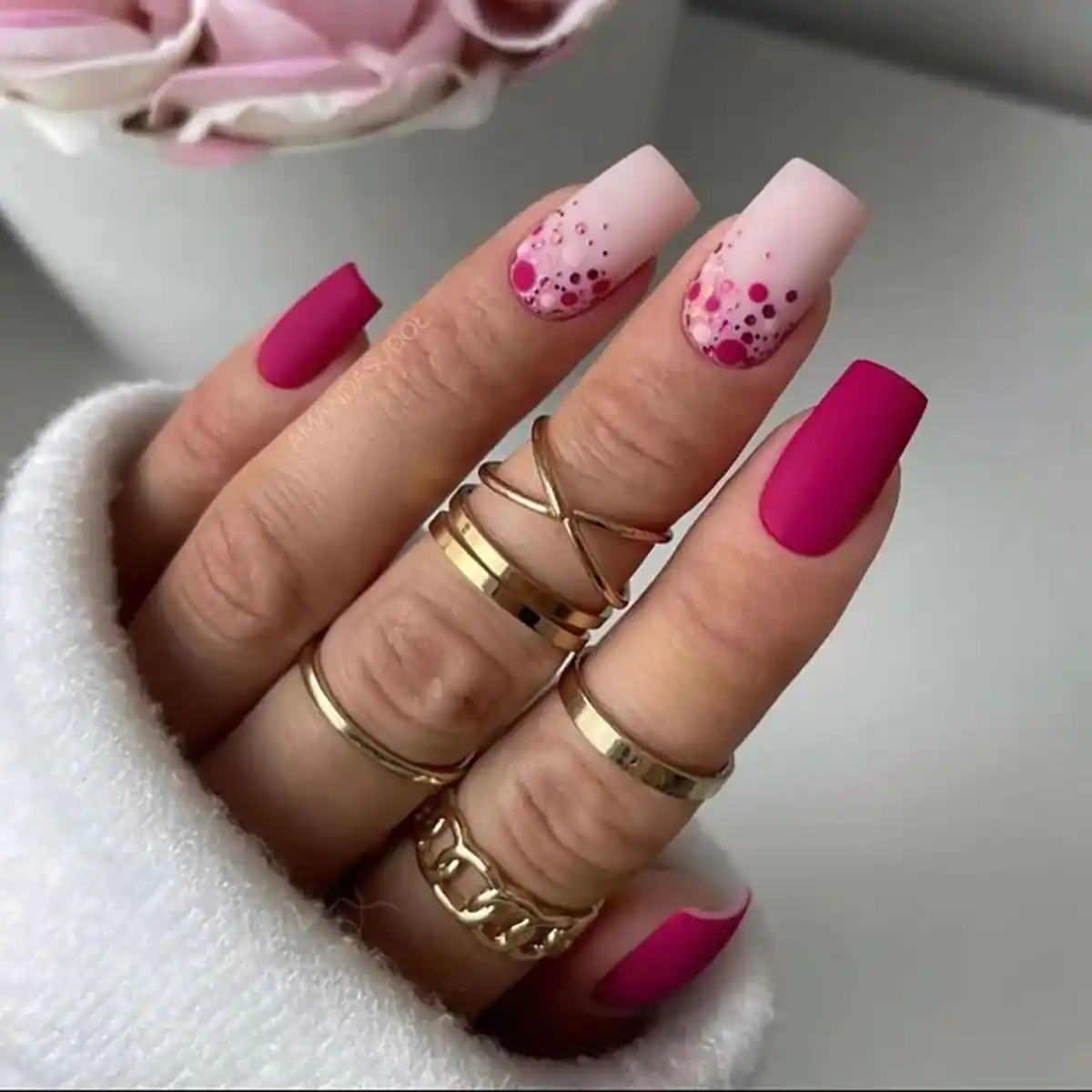 مدل های جذاب لاک سرخابی