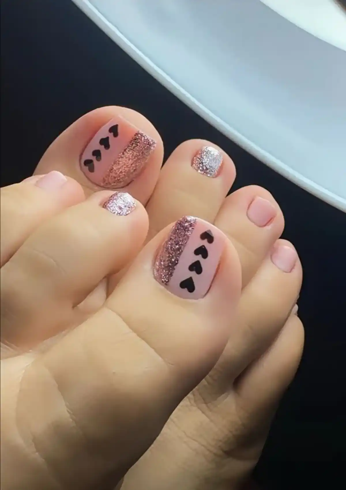 طراحی ناخن پا برای تابستان