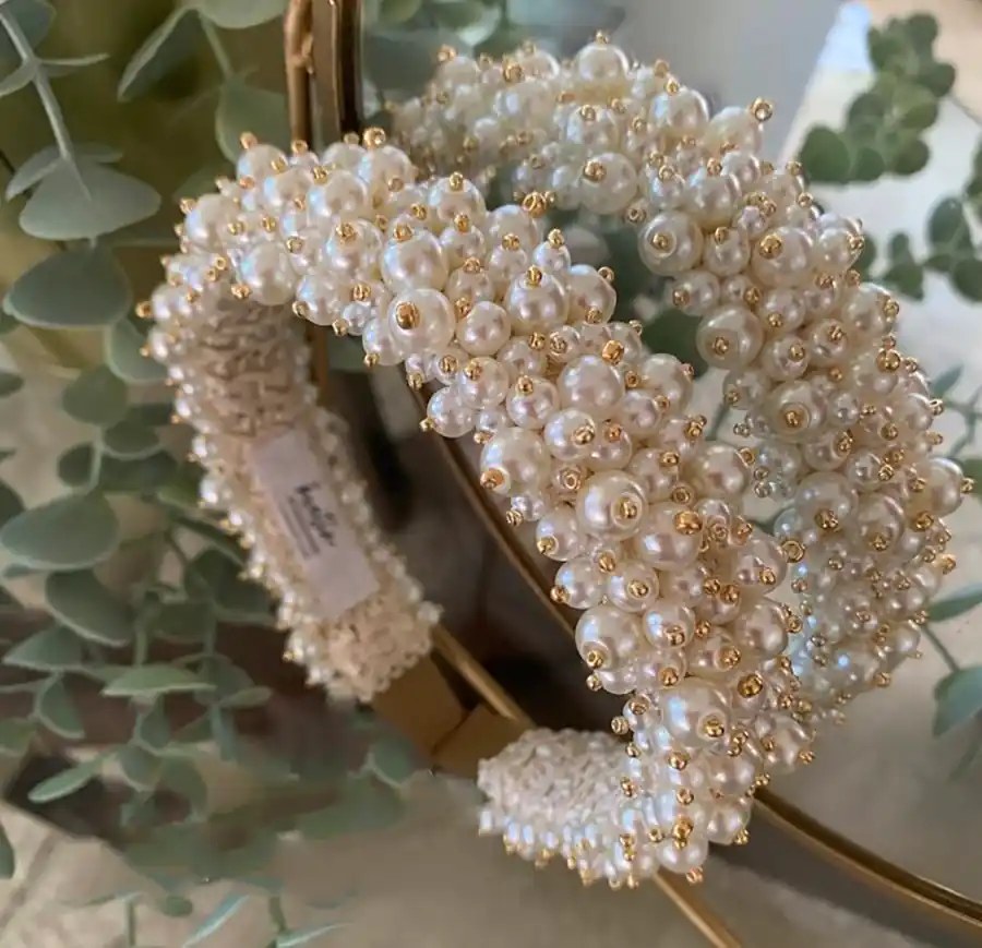 اکسسوری موی مرواریدی لوکس