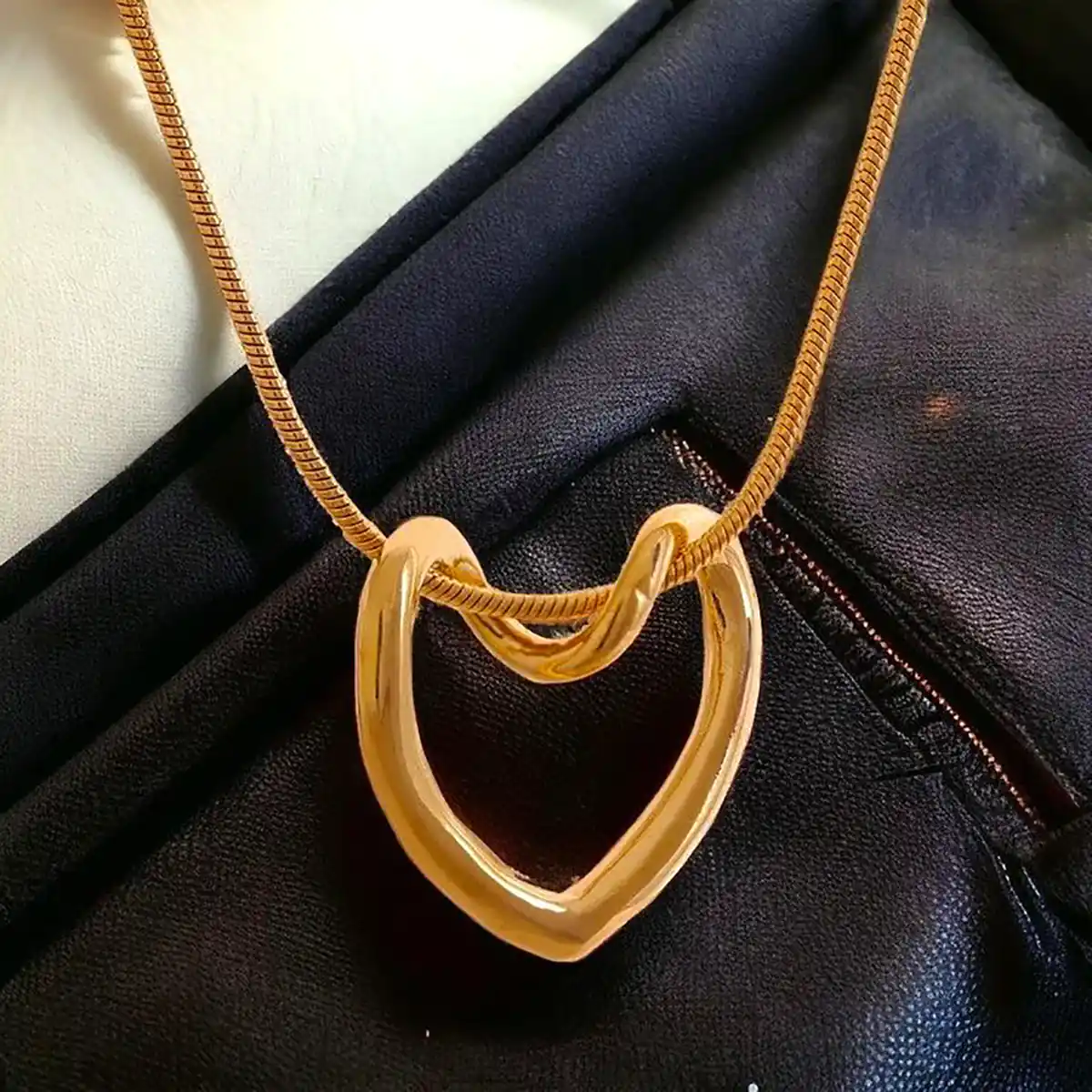 آویز گردنبند قلب خلاقانه