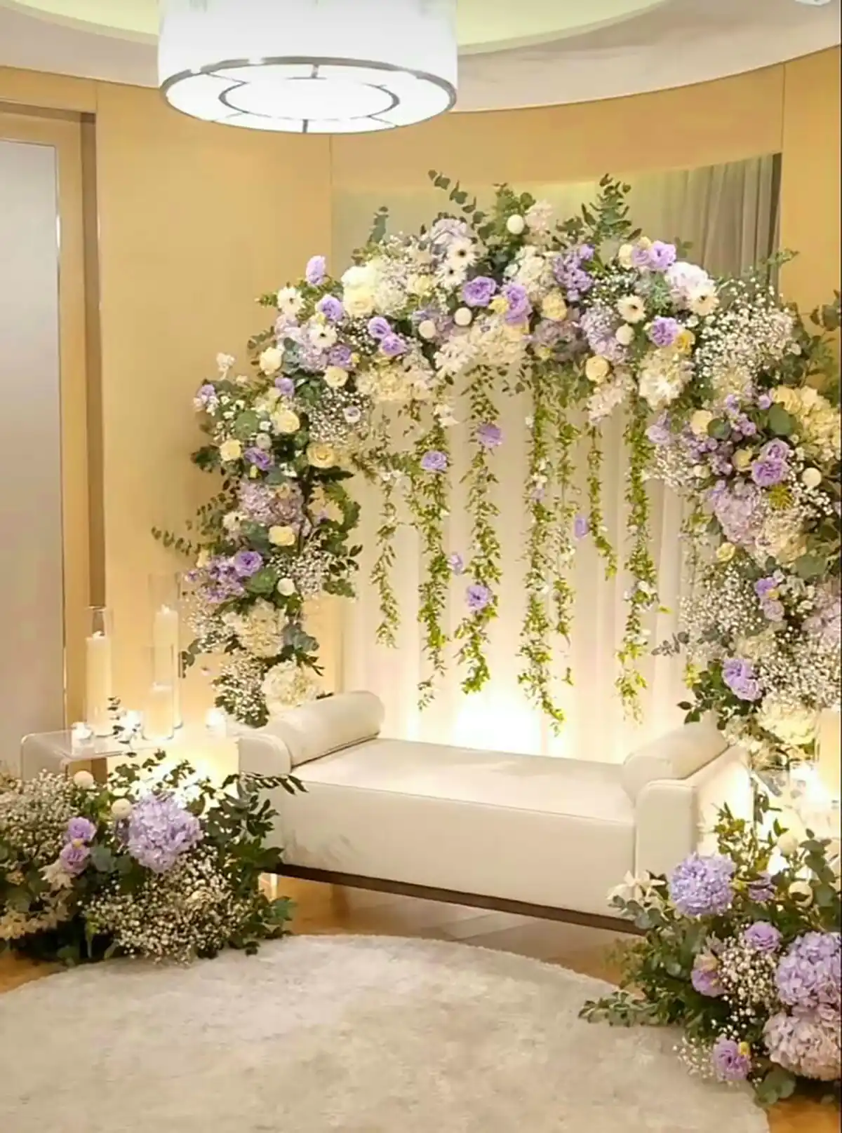 بک دراپ عروسی لوکس