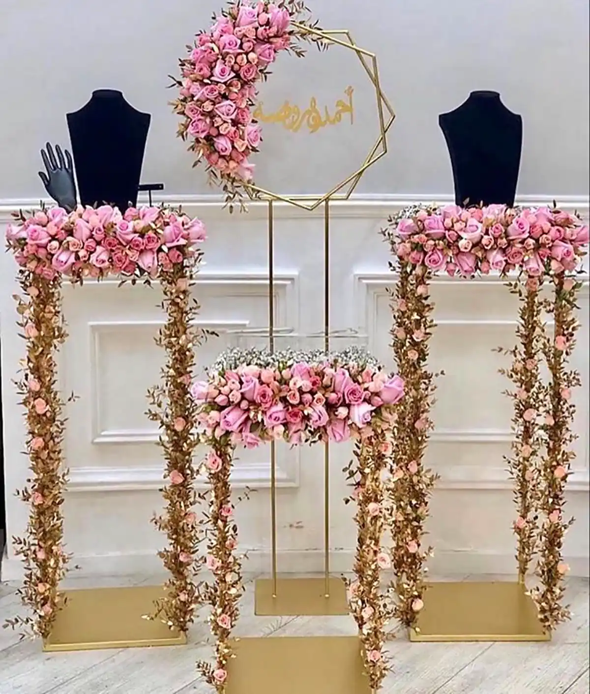بک دراپ عروسی لوکس