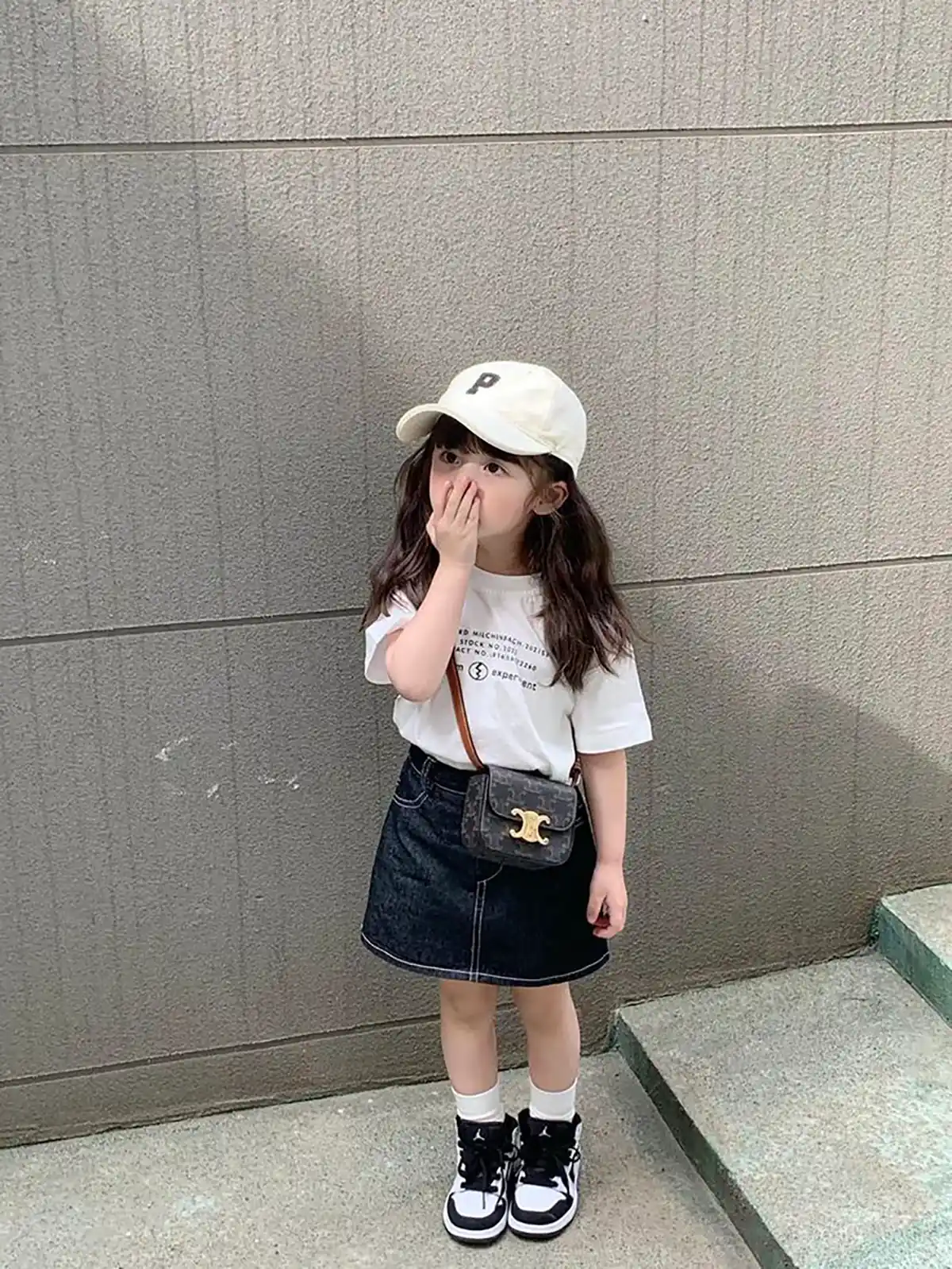 استایل بچه گانه دخترانه اسپرت