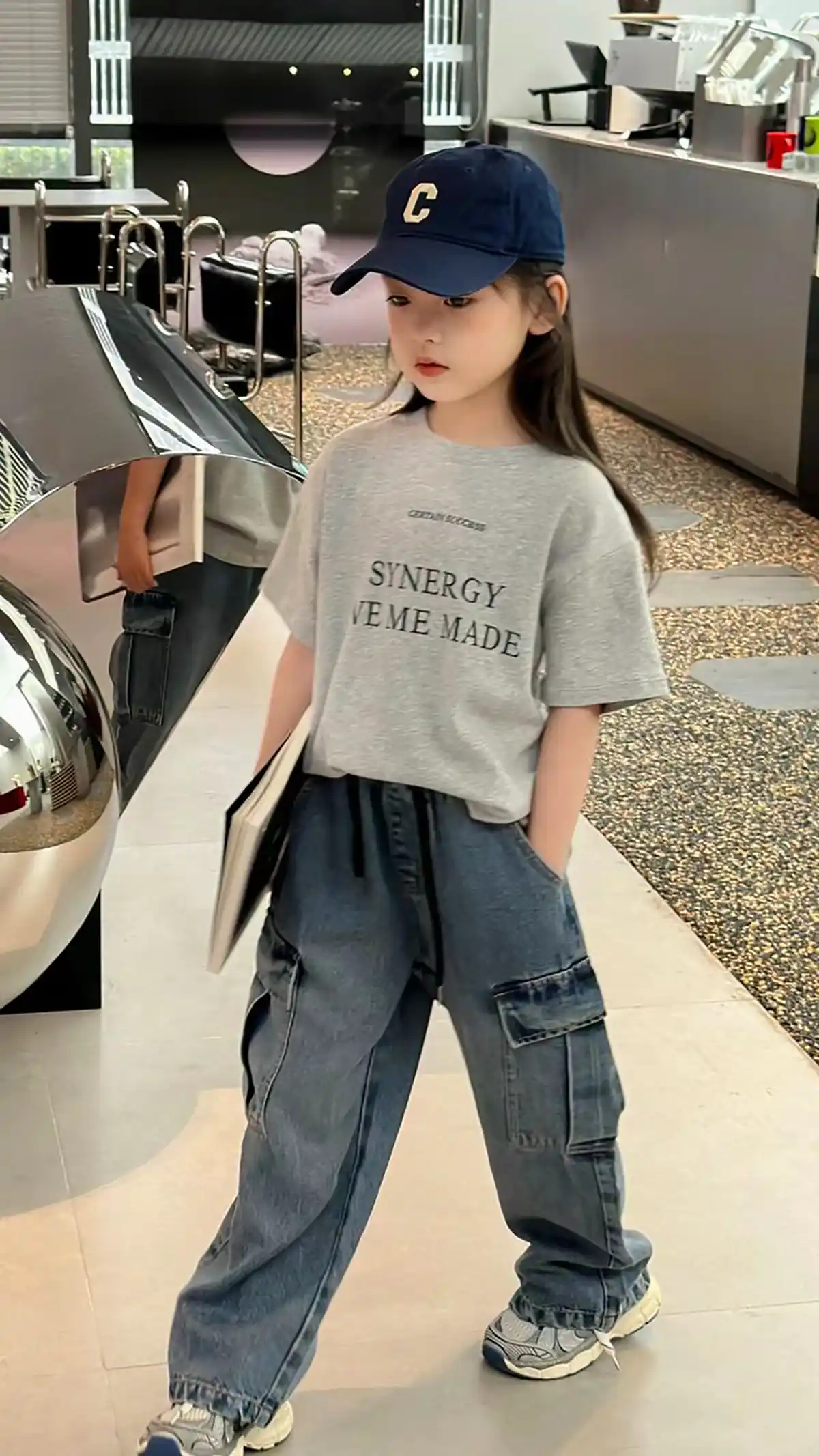 استایل بچه گانه دخترانه اسپرت