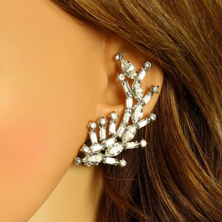 گوشواره ایرکاف نگینی
