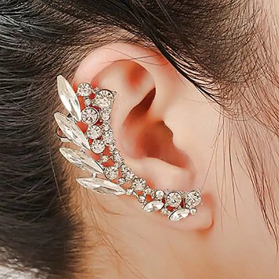 گوشواره ایرکاف نگینی
