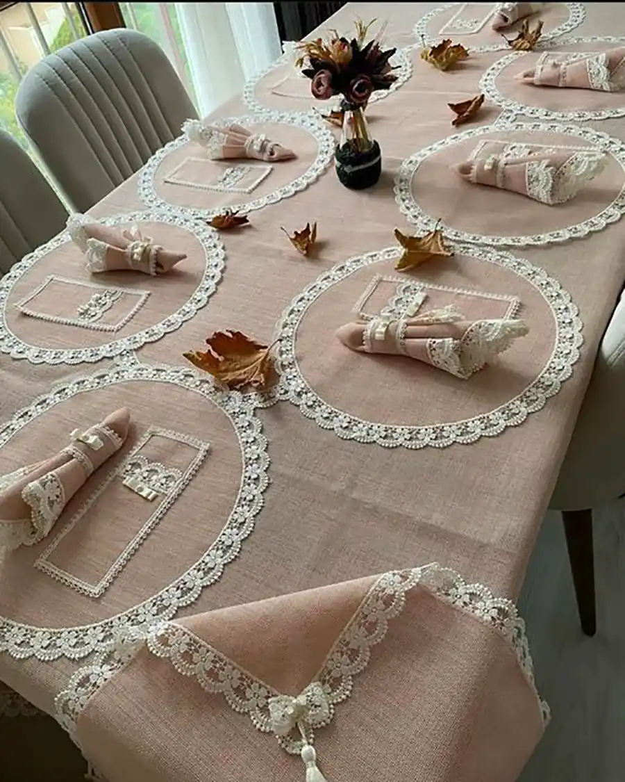 جای کارد و چنگال پارچه ای رومیزی