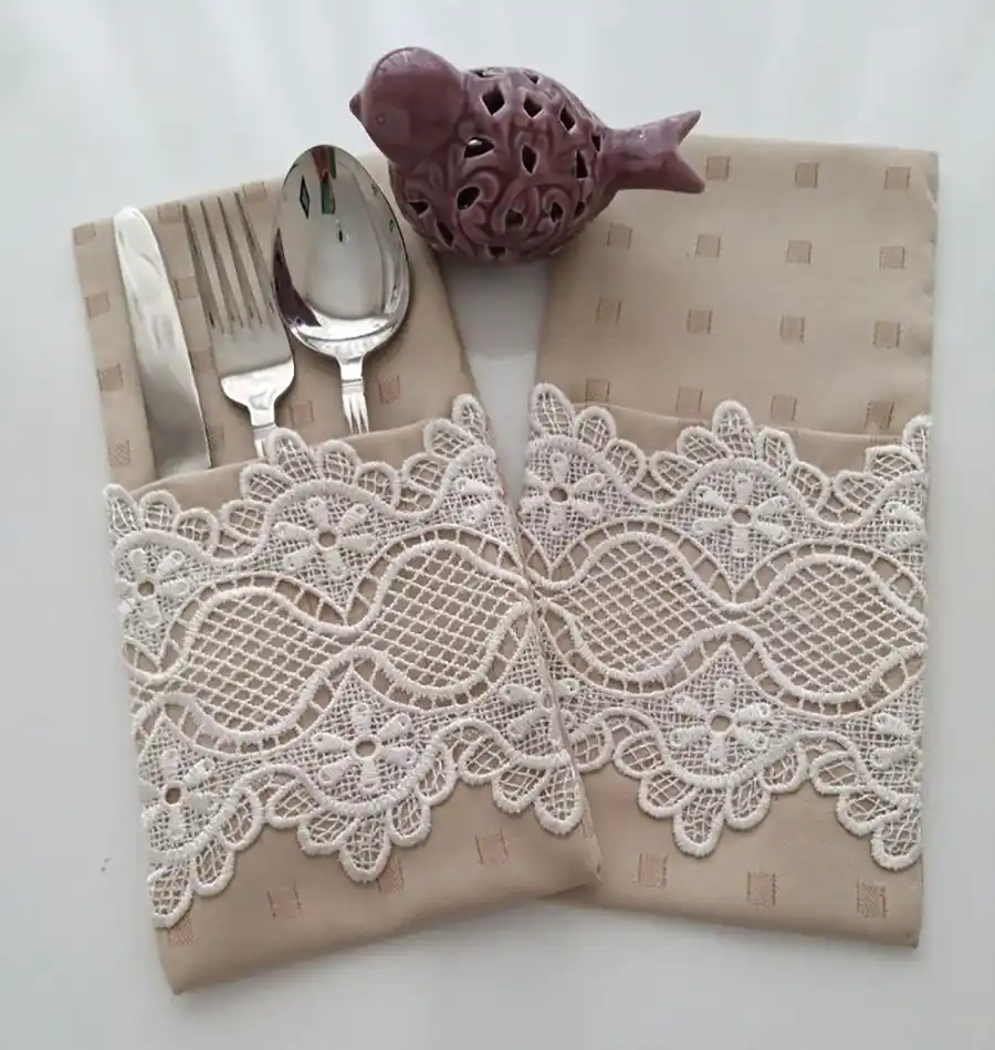 جای کارد و چنگال پارچه ای رومیزی