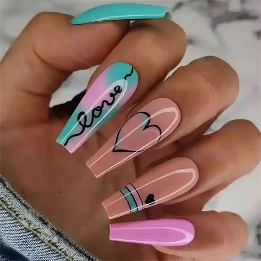 ژلیش ناخن پاستیلی جذاب
