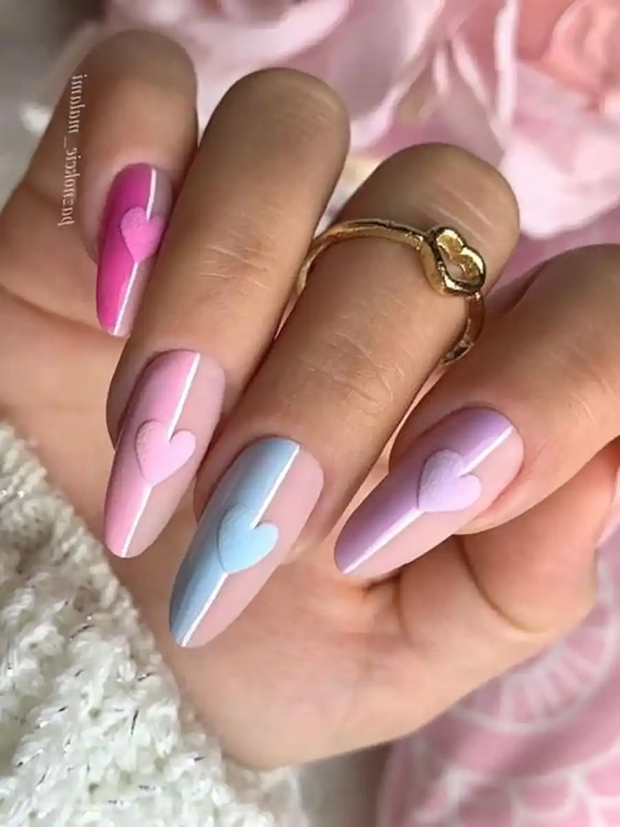 ژلیش ناخن پاستیلی جذاب