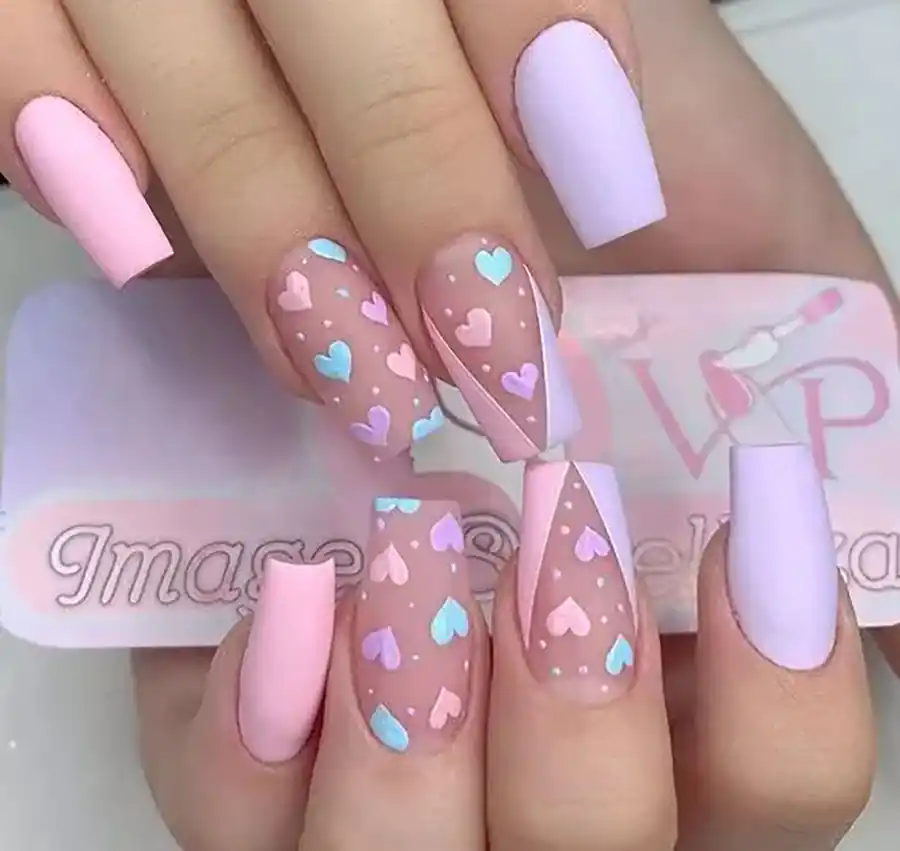 ژلیش ناخن پاستیلی جذاب