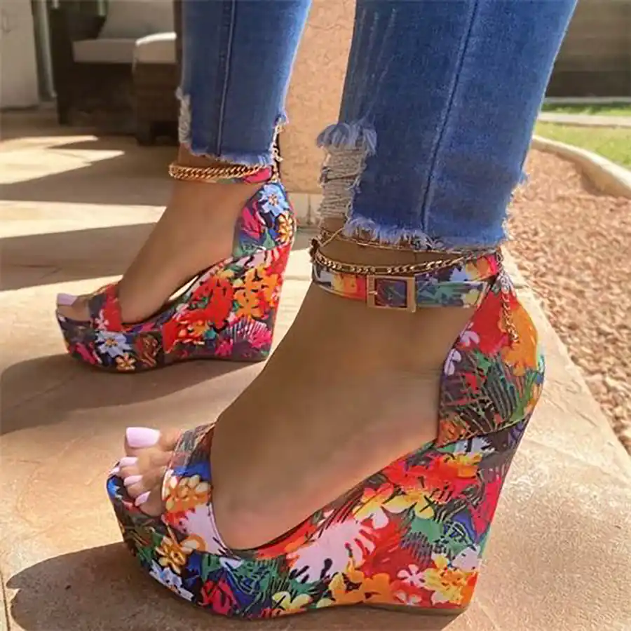 کفش گل گلی مجلسی