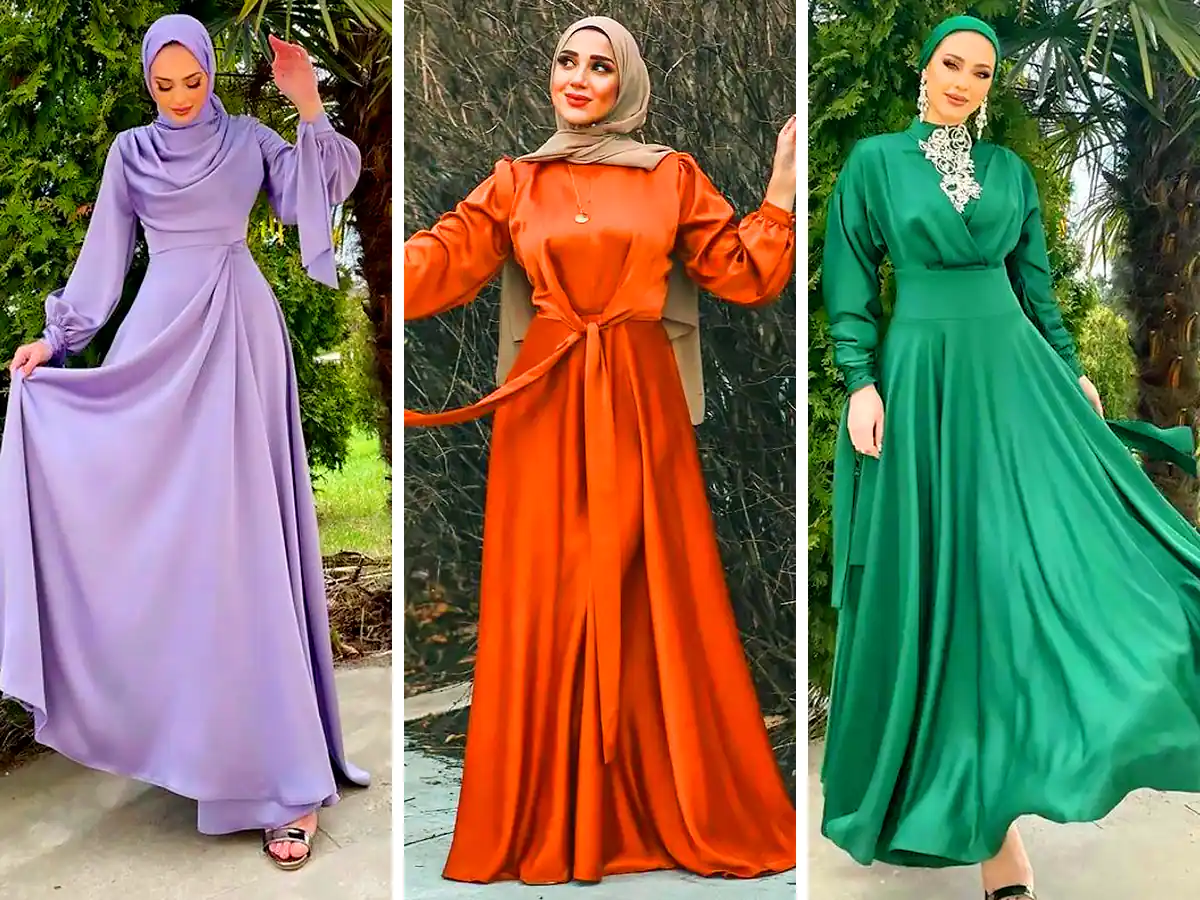 لباس مجلسی پوشیده ساده و شیک