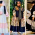 15 مانتو بلند با دامن نیم کلوش؛ از روزمره تا مهمانی‌های رسمی