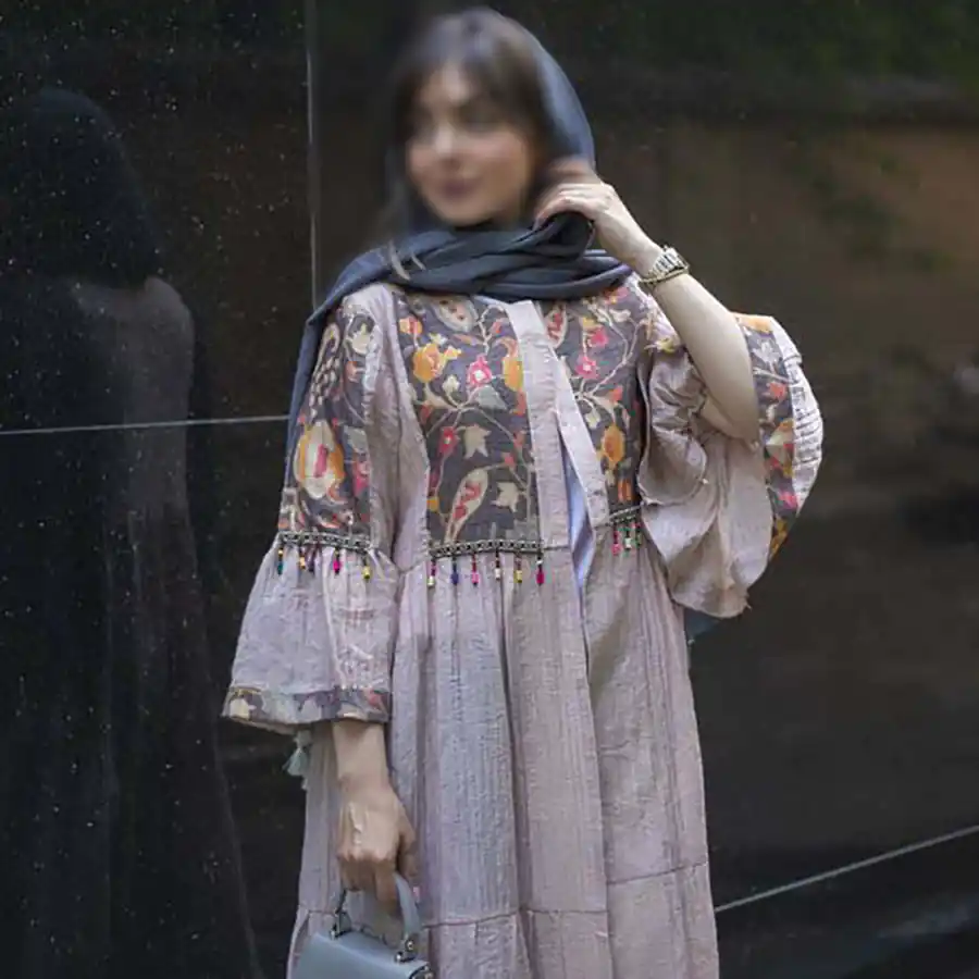 مانتو چین دار عروسکی