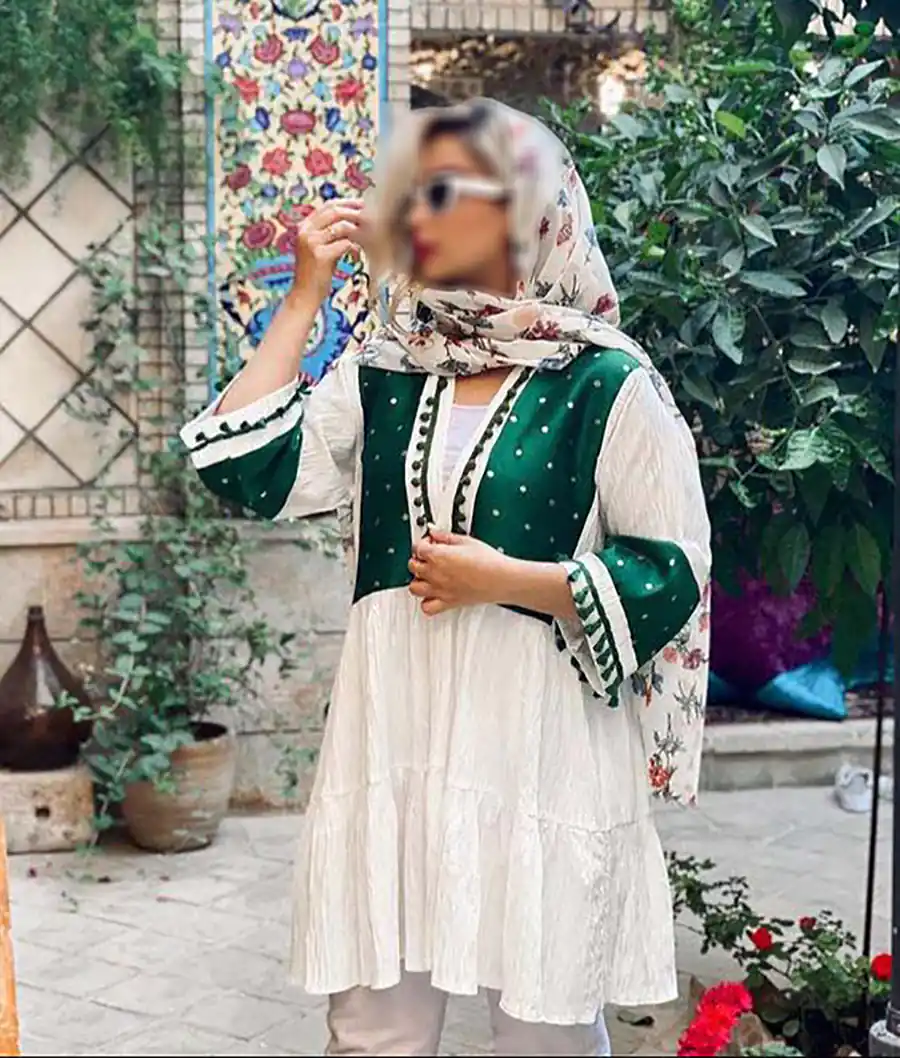 مانتو چین دار عروسکی