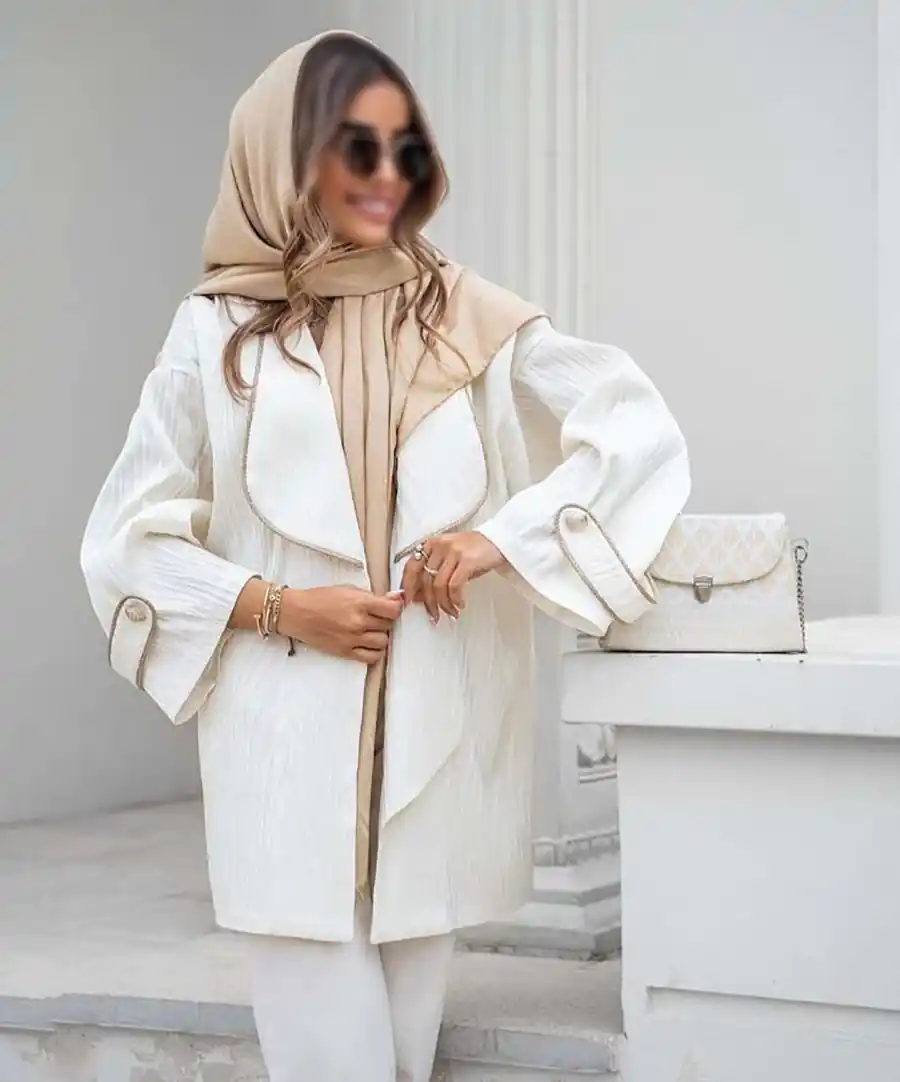مانتو مینیمال استخوانی تابستونی