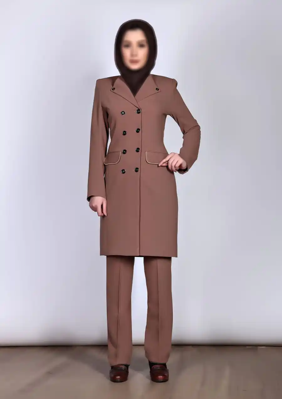 مانتو اداری فاستونی ترک