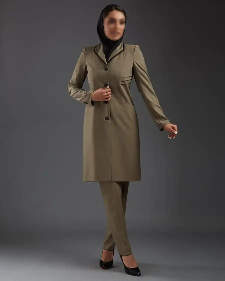 مانتو اداری فاستونی ترک