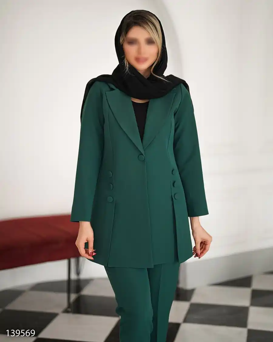 مانتو اداری فاستونی ترک