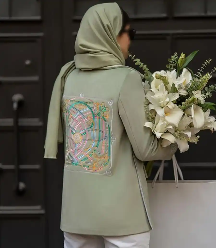 مانتوخاص تکه دوزی تابستانه