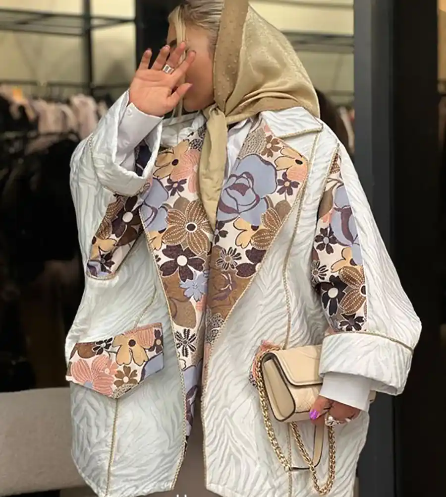 مانتوخاص تکه دوزی تابستانه