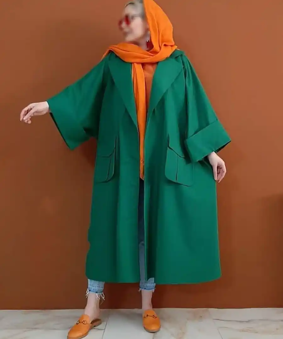 مانتو نخی بلند تابستانه