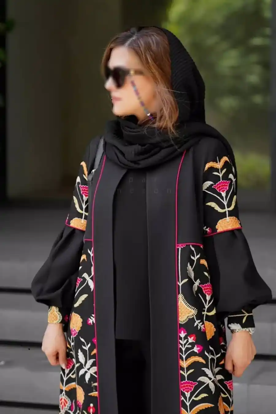 مانتو تیکه دوزی سنتی ترند