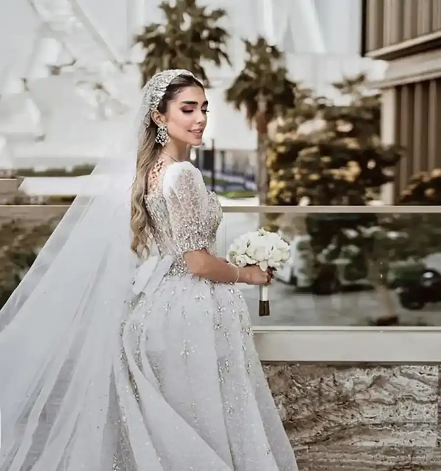 میکاپ عروس چشم درشت