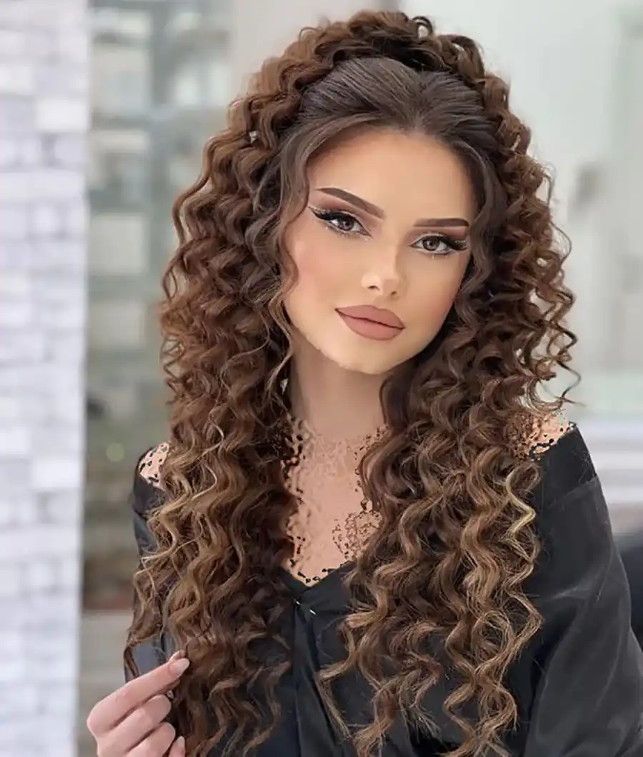 موی فر ریز و درشت