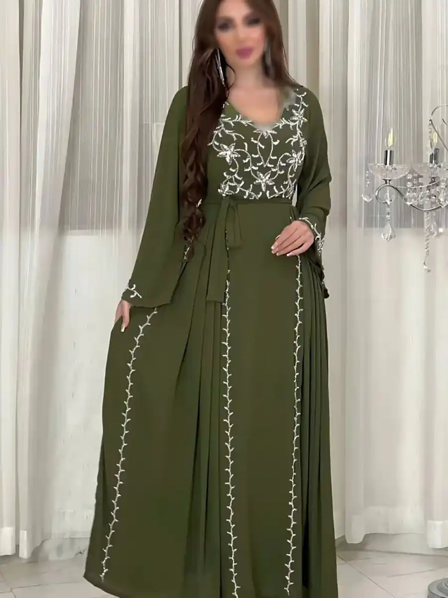 پیراهن گلدوزی شده افغانی