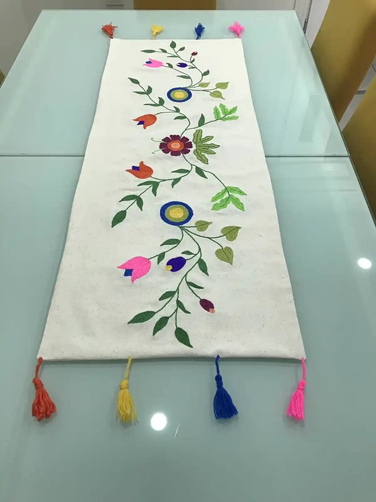 رانر گلدوزی دستی