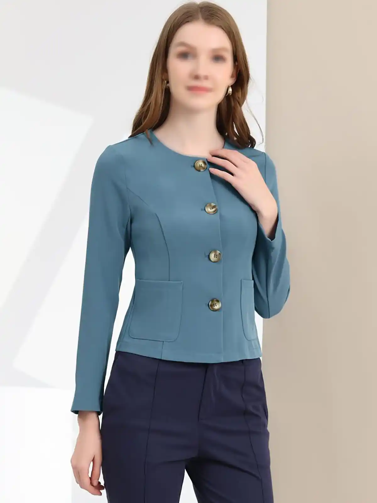 شومیز کرپ کاربردی چهار فصل