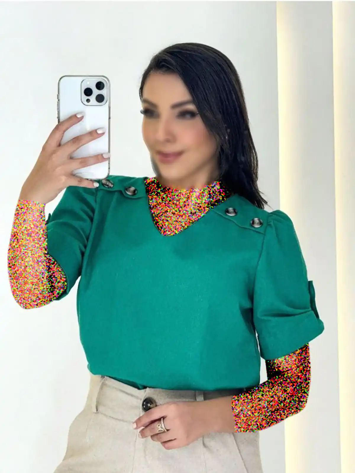 شومیز کرپ کاربردی چهار فصل