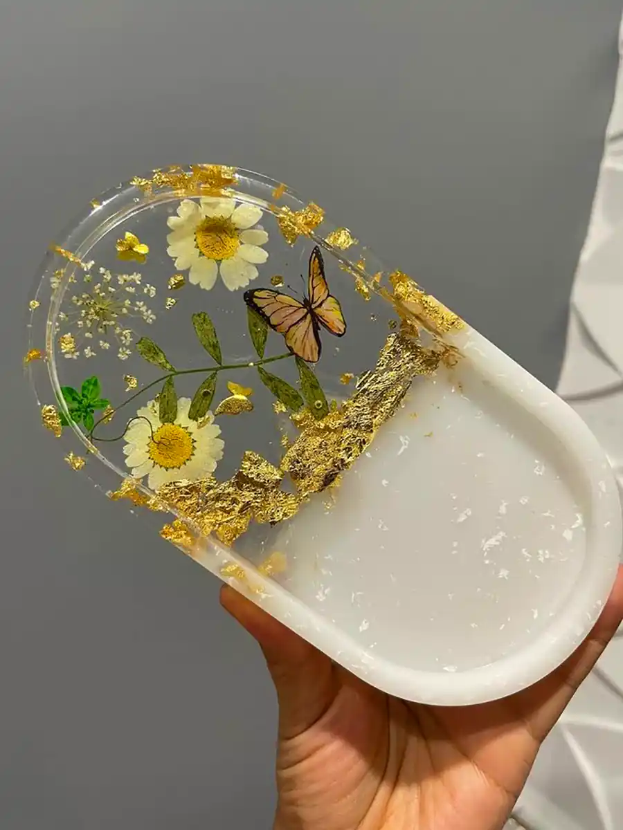 سینی سرو چوبی و اپوکسی