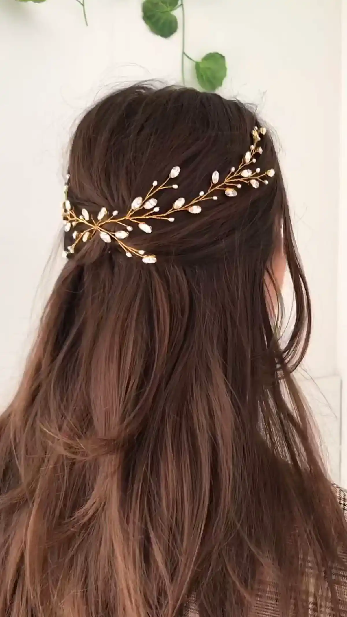 اکسسوری کریستالی کلاسیک مو