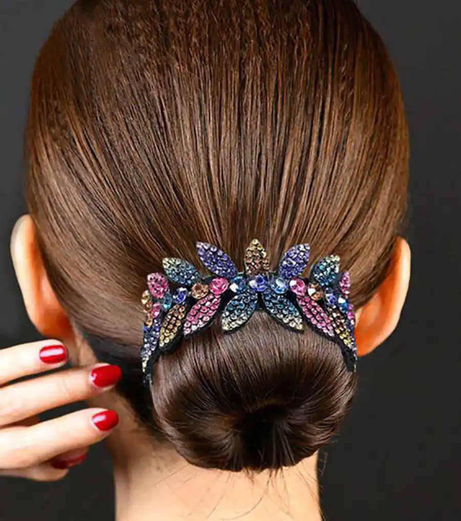 گیره موی تزئینی کریستالی