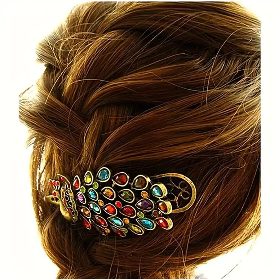 گیره موی تزئینی کریستالی
